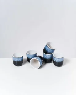 Motel a Miio Alcachofra 6Er Set Becher Klein Schwarz| Tassen & Becher
