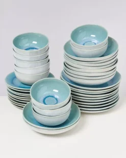 Motel a Miio Alcachofra Grunblau - 40 Teiliges Set| 40 Teilige Sets