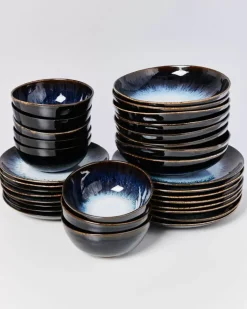 Motel a Miio Alcachofra Schwarz - 32 Teiliges Set| 32 Teilige Sets