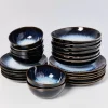 Motel a Miio Alcachofra Schwarz - 24 Teiliges Set| 24 Teilige Sets