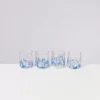 Motel a Miio Alegria 4Er Set Glas Klein Big Drops Blau| Gläser