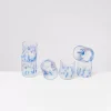 Motel a Miio Alegria 6Er Set Glas Klein Big Drops Blau| Gläser