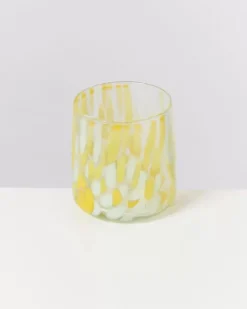 Motel a Miio Alegria 6Er Set Glas Klein Big Drops Gelb| Gläser