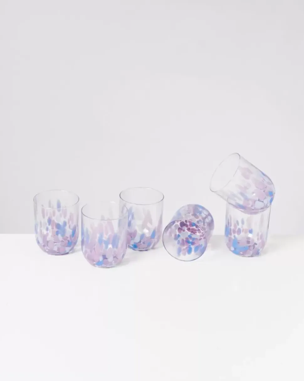 Motel a Miio Alegria Glas Gros Drops Lila| Gläser