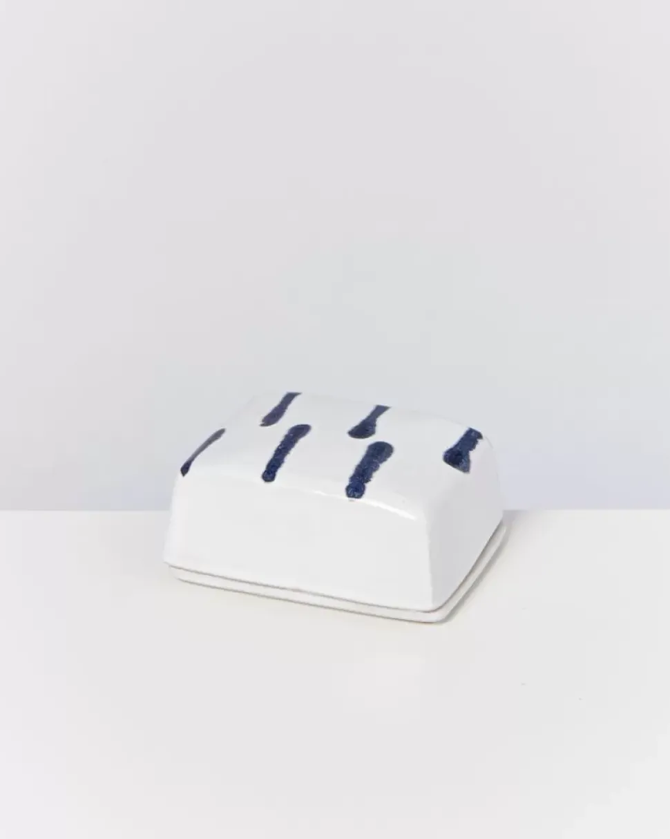 Motel a Miio Alojamento Butterdose Weis Blau| Butterdosen