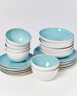 Motel a Miio Areia Aqua - 24 Teiliges Set| Geschirr Sets