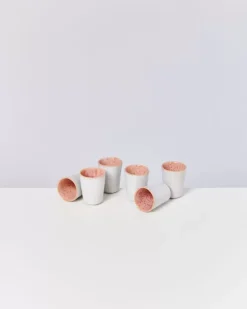 Motel a Miio Areia 6Er Set Espressobecher Pink| Tassen & Becher