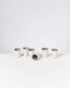 Motel a Miio Areia 6Er Set Espressobecher Grau| Tassen & Becher Sets