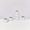 Motel a Miio Areia 6Er Set Espressotasse Grau| 6 Teilige Sets
