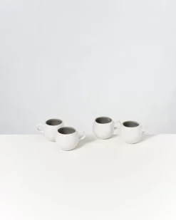 Motel a Miio Areia 4Er Set Espressotasse Grau| Tassen & Becher Sets