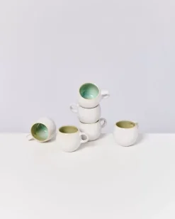Motel a Miio Areia 6Er Set Espressotasse Mint| Tassen & Becher