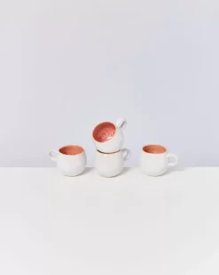 Motel a Miio Areia 4Er Set Espressotasse Pink| 4 Teilige Sets