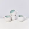 Motel a Miio Areia 4Er Set Tasse Gros Azur| 4 Teilige Sets