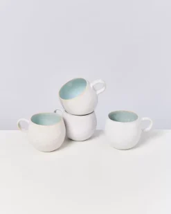 Motel a Miio Areia 4Er Set Tasse Gros Azur| 4 Teilige Sets