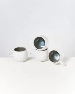 Motel a Miio Areia 4Er Set Tasse Gros Grau| Tassen & Becher