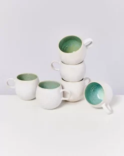 Motel a Miio Areia 6Er Set Tasse Gros Mint| 6 Teilige Sets