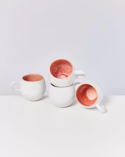 Motel a Miio Areia 4Er Set Tasse Gros Pink| Tassen & Becher
