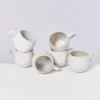 Motel a Miio Areia 6Er Set Tasse Gros Sand| 6 Teilige Sets