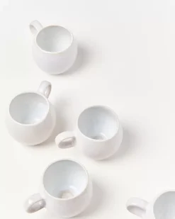 Motel a Miio Areia 4Er Set Tasse Gros Weis| Tassen & Becher