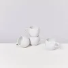 Motel a Miio Areia 4Er Set Tasse Klein Weis| 4 Teilige Sets
