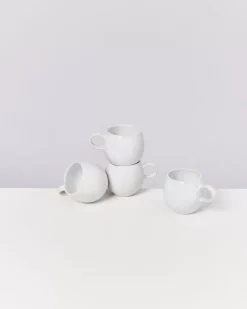 Motel a Miio Areia 4Er Set Tasse Klein Weis| 4 Teilige Sets