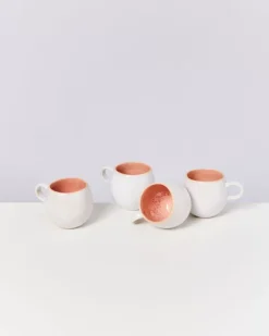 Motel a Miio Areia 4Er Set Tasse Klein Pink| 4 Teilige Sets