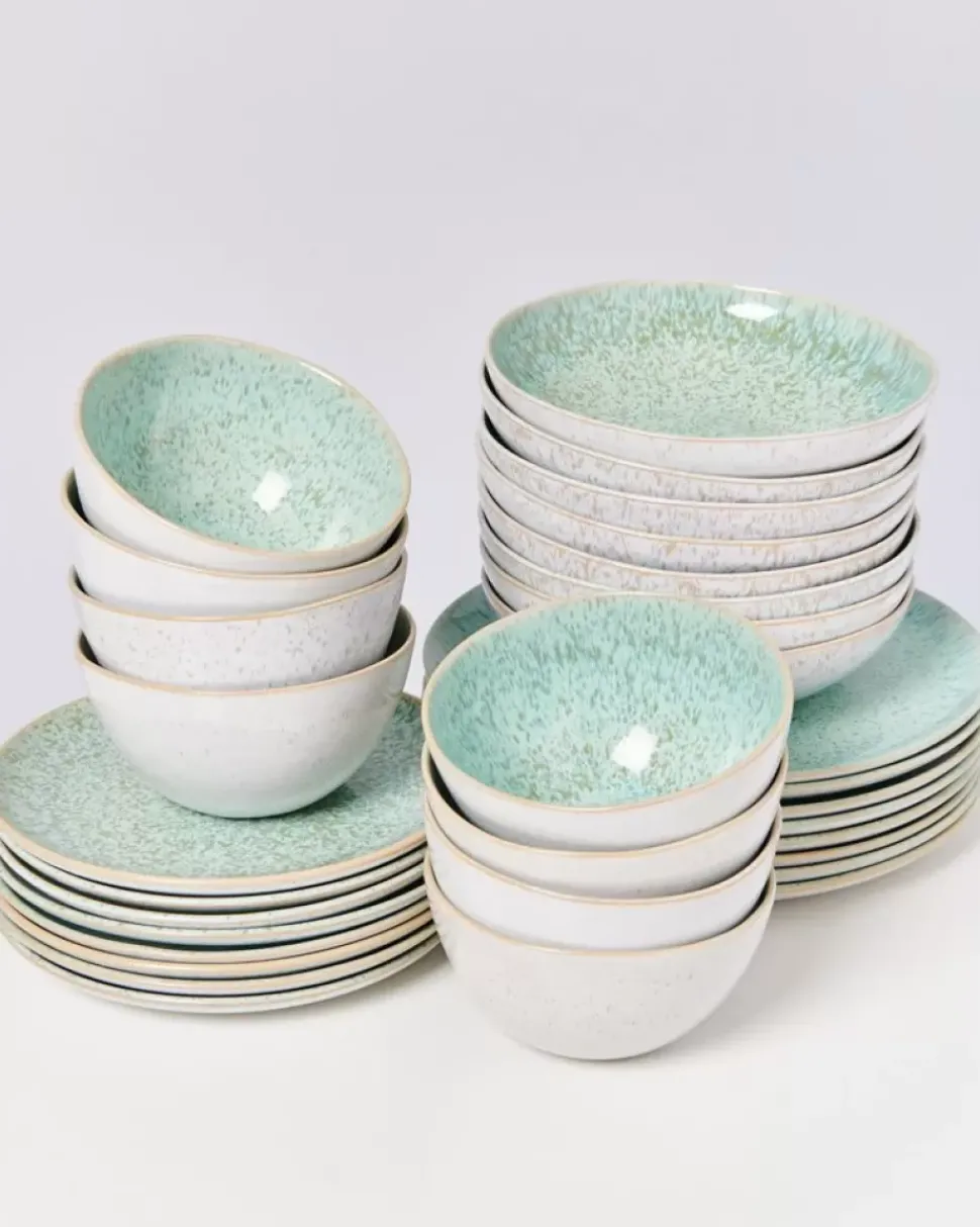 Motel a Miio Areia Mint - 32 Teiliges Set| Geschirr Sets