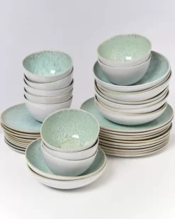 Motel a Miio Areia Mint - 40 Teiliges Set| Geschirr Sets