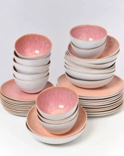 Motel a Miio Areia Pink - 40 Teiliges Set| Geschirr Sets