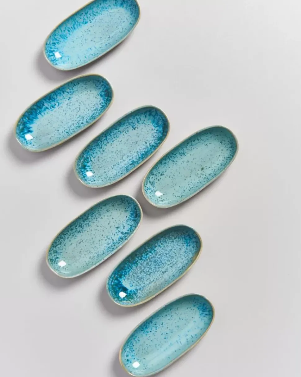 Motel a Miio Areia Servierplatte S Aqua| Servierplatten