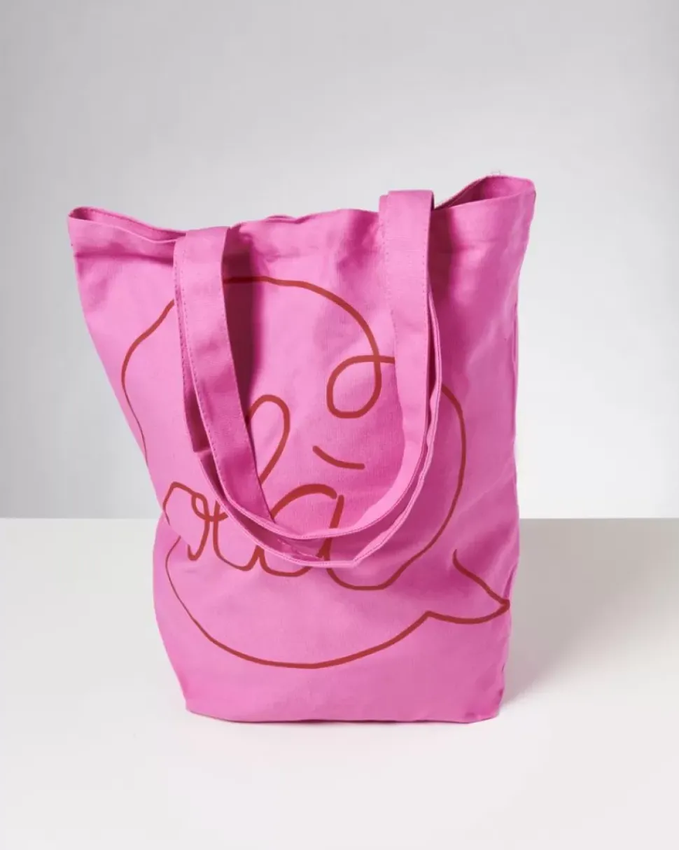 Motel a Miio Beach Bag Pink Rot| Beach Bags