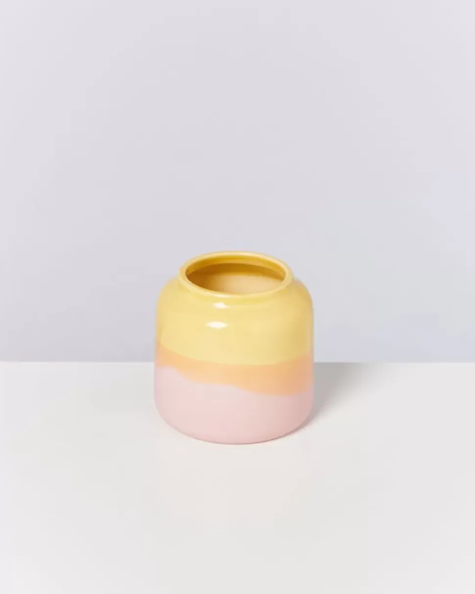 Motel a Miio Bebe Vase Gelb Rose| Bebe