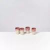 Motel a Miio Bica 4Er Set Espressobecher Pink Cream| Tassen & Becher Sets