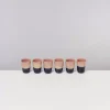 Motel a Miio Bica 6Er Set Espressobecher Pink Navy Cream| 6 Teilige Sets