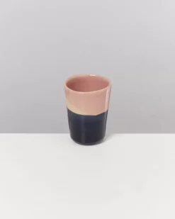 Motel a Miio Bica 6Er Set Espressobecher Pink Navy Cream| 6 Teilige Sets