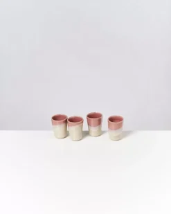 Motel a Miio Bica 4Er Set Espressobecher Pink Cream| 4 Teilige Sets