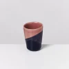 Motel a Miio Bica Espressobecher Pink Navy| Tassen & Becher