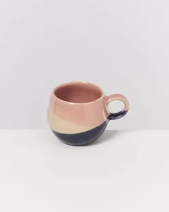 Motel a Miio Bica Espressotasse Pink Navy Cream| Espressotassen