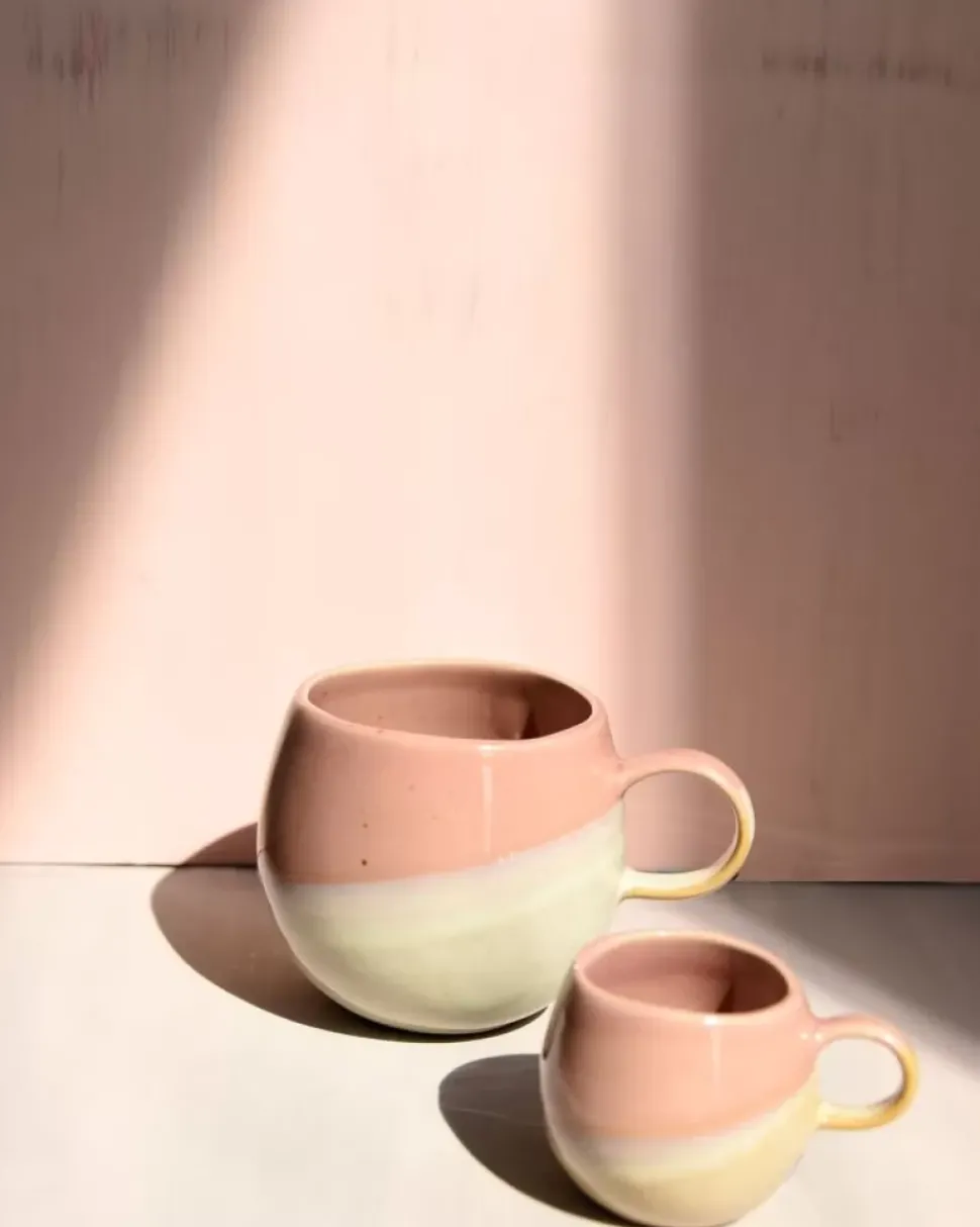 Motel a Miio Bica Tasse Gros Pink Cream| Große Tassen