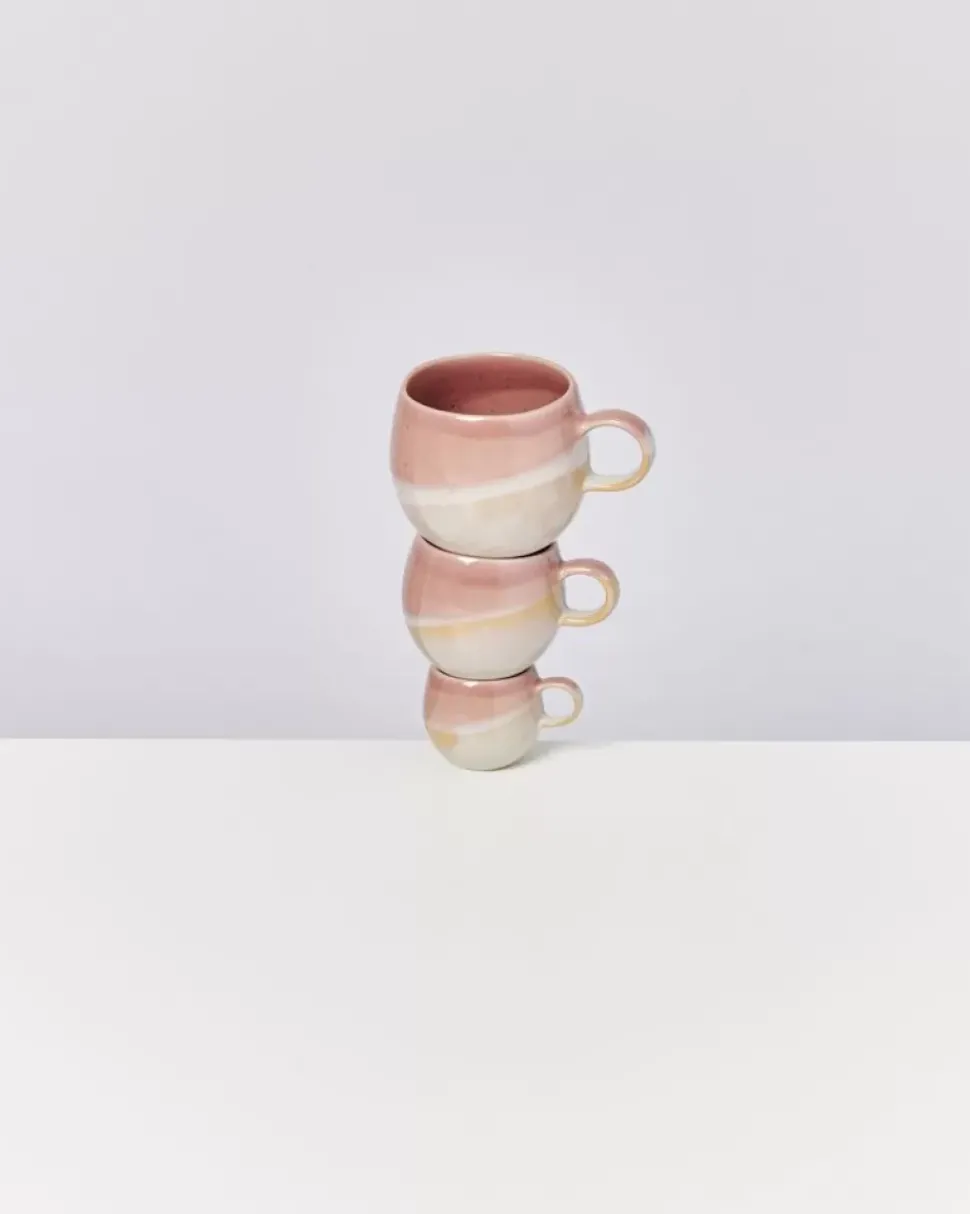 Motel a Miio Bica Tasse Gros Pink Cream| Große Tassen