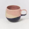 Motel a Miio Bica Tasse Gros Pink Navy Cream| Große Tassen