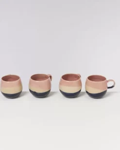 Motel a Miio Bica Tasse Gros Pink Navy Cream| Große Tassen