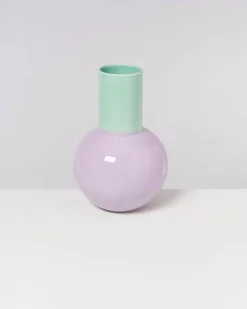 Motel a Miio Bola Vase L Pastell Mint Lila| Vasen