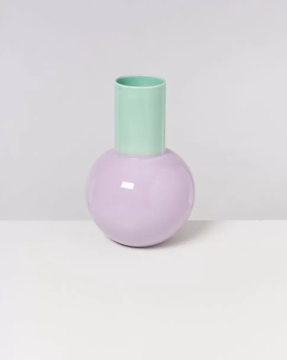 Motel a Miio Bola Vase L Pastell Mint Lila| Bola L