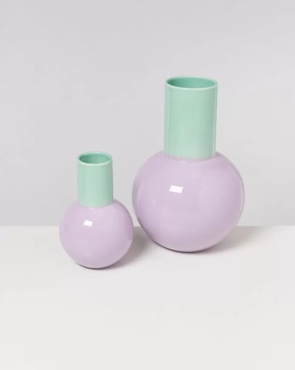 Motel a Miio Bola Vase L Pastell Mint Lila| Bola L