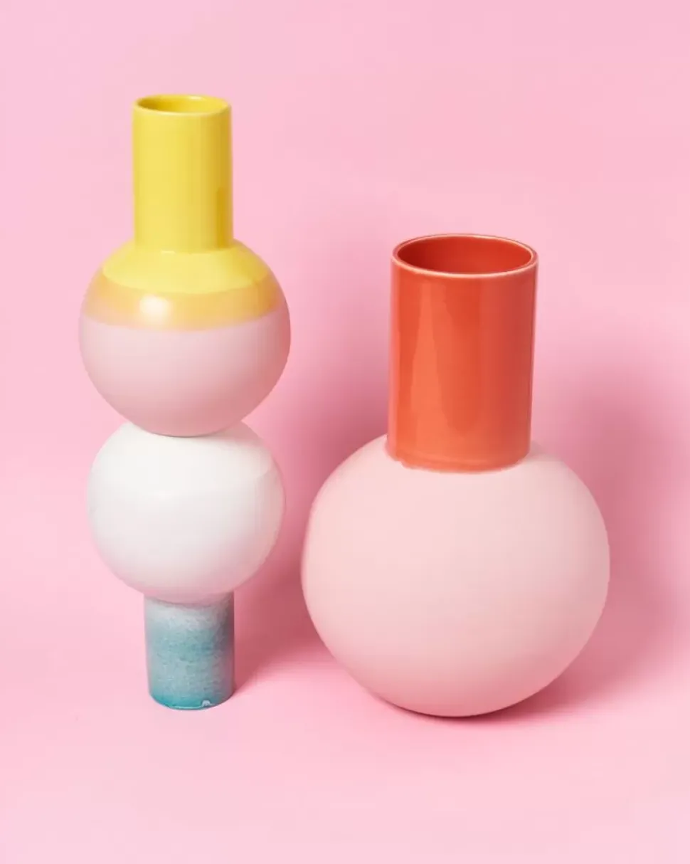 Motel a Miio Bola Vase L Rose Coral| Vasen