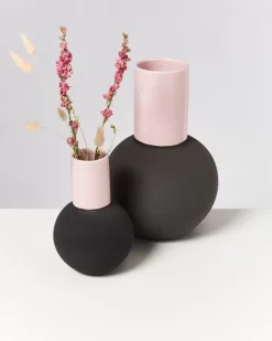 Motel a Miio Bola Vase L Rose Grau| Vasen