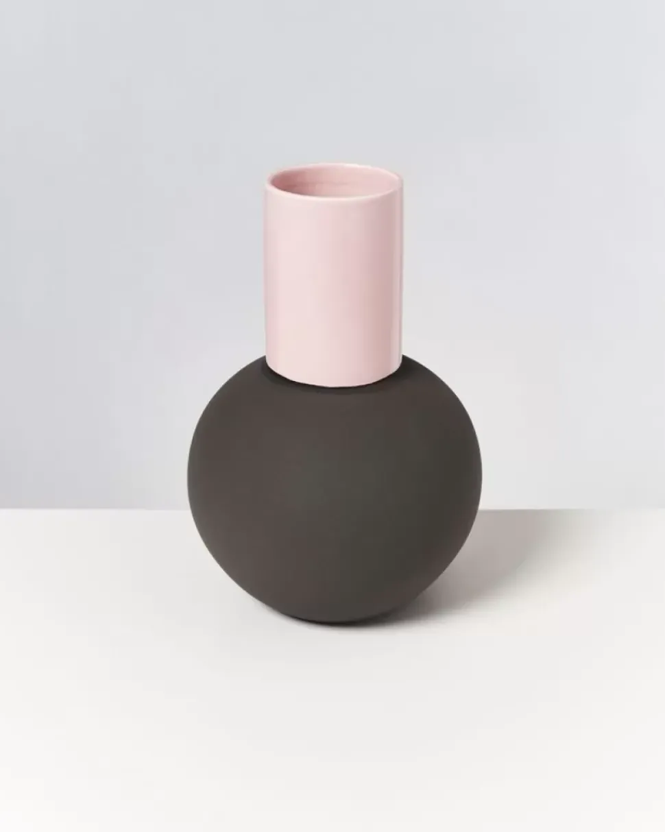 Motel a Miio Bola Vase L Rose Grau| Vasen