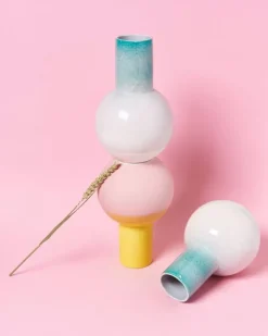 Motel a Miio Bola Vase M Gelb Rose| Bola M