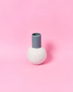Motel a Miio Bola Vase M Graublau Gesprenkelt| Vasen